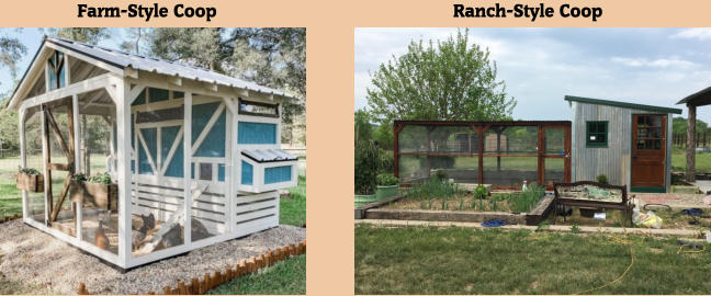 Farm-Style Coop Ranch-Style Coop